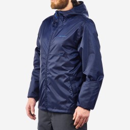 Кечуа Мужская походная куртка Quechua Raincut водонепроницаемая на молнии