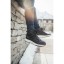 Sh500 MID черные мужские теплые походные ботинки